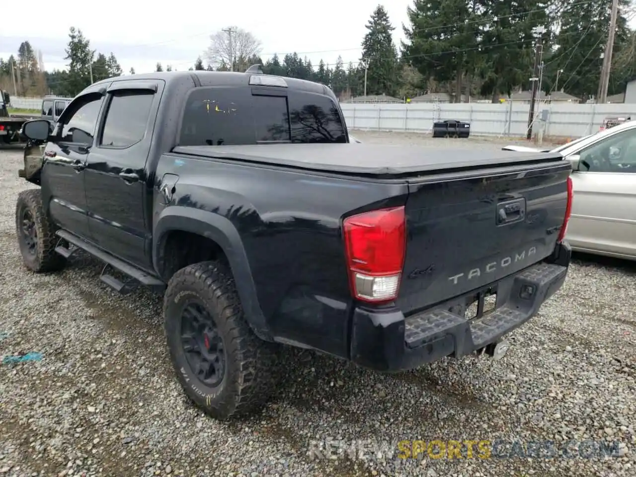 3 Photograph of a damaged car 5TFCZ5AN5LX223821 TOYOTA TACOMA 2020