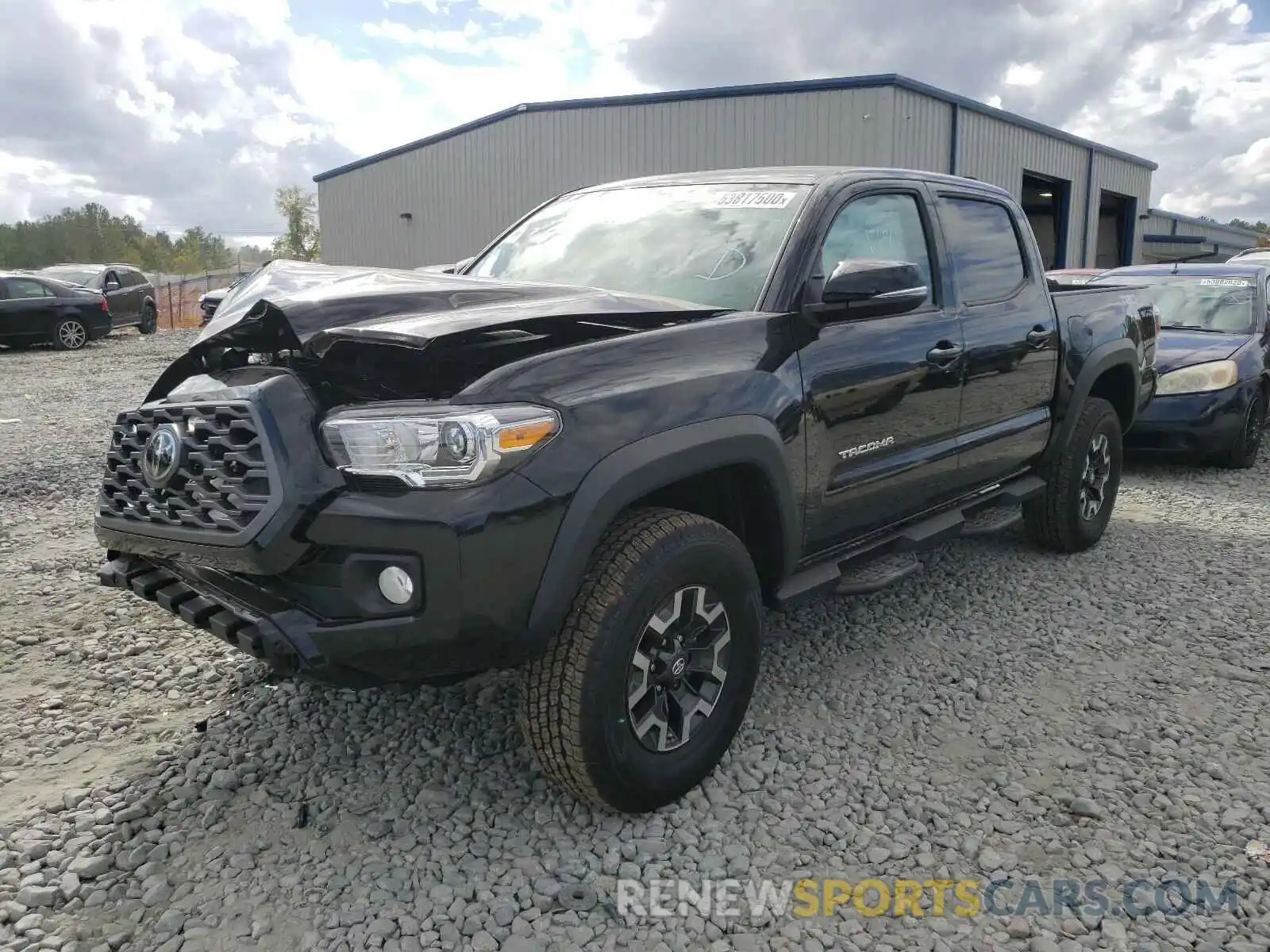 2 Photograph of a damaged car 5TFCZ5AN5LX226914 TOYOTA TACOMA 2020