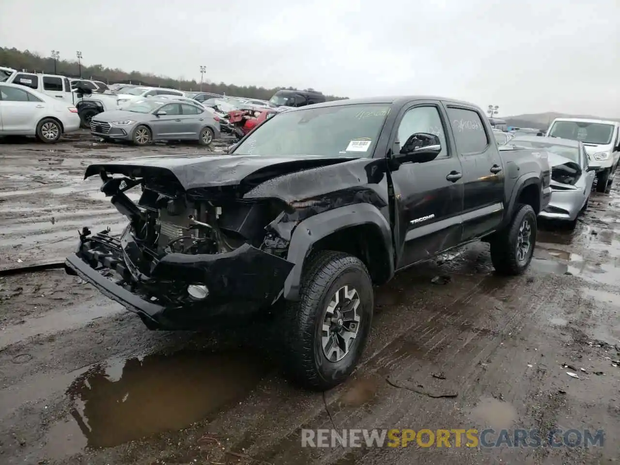 2 Фотография поврежденного автомобиля 5TFCZ5AN5LX229893 TOYOTA TACOMA 2020