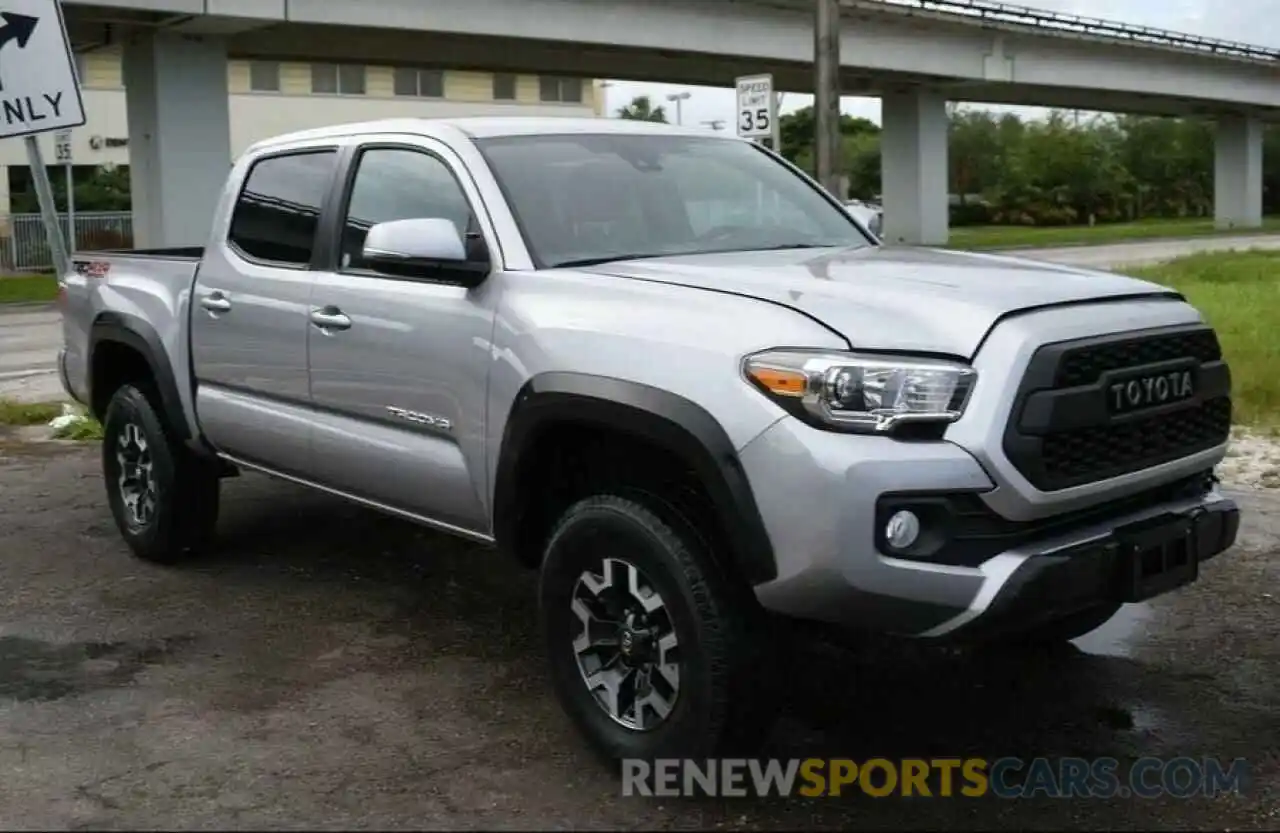 1 Photograph of a damaged car 5TFCZ5AN5LX231398 TOYOTA TACOMA 2020