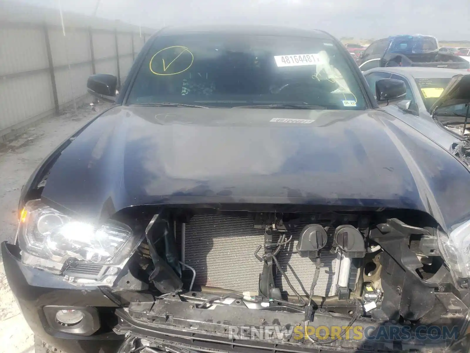 7 Photograph of a damaged car 5TFCZ5AN5LX233667 TOYOTA TACOMA 2020