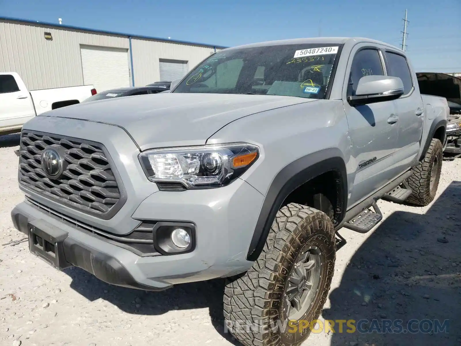 2 Photograph of a damaged car 5TFCZ5AN5LX235371 TOYOTA TACOMA 2020