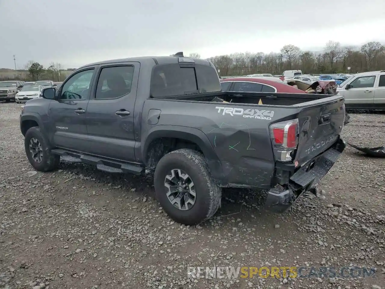 2 Photograph of a damaged car 5TFCZ5AN5LX240831 TOYOTA TACOMA 2020