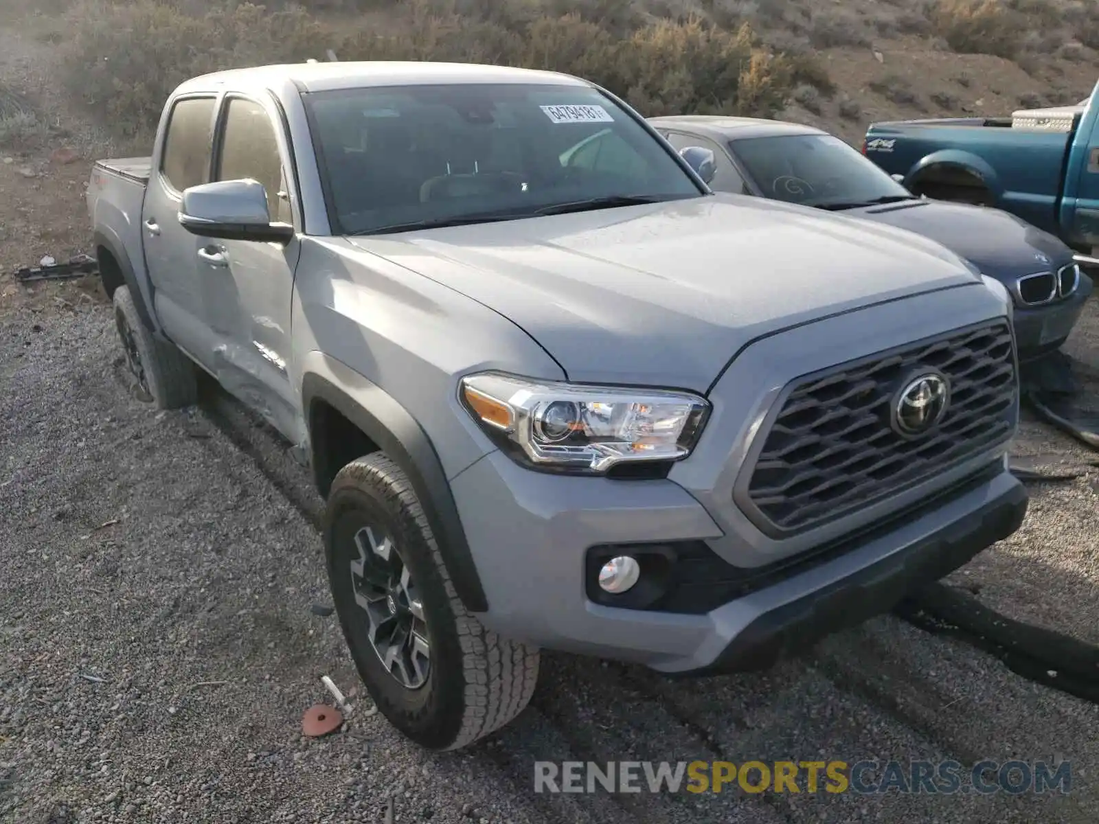 1 Photograph of a damaged car 5TFCZ5AN5LX241574 TOYOTA TACOMA 2020