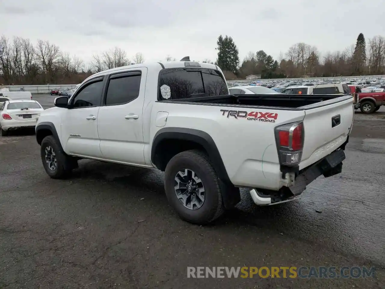 2 Photograph of a damaged car 5TFCZ5AN5LX242899 TOYOTA TACOMA 2020