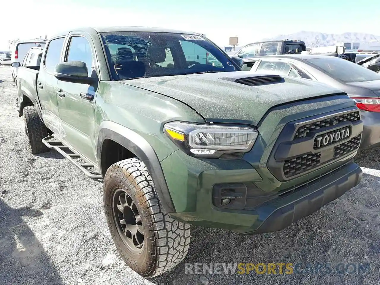 1 Photograph of a damaged car 5TFCZ5AN5LX243518 TOYOTA TACOMA 2020