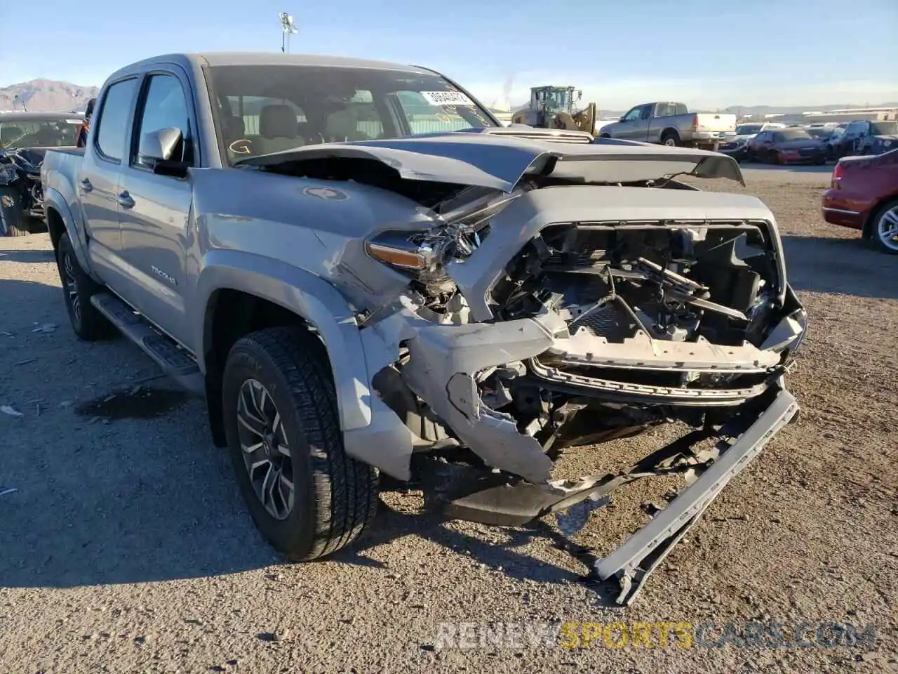 1 Photograph of a damaged car 5TFCZ5AN6LX213881 TOYOTA TACOMA 2020