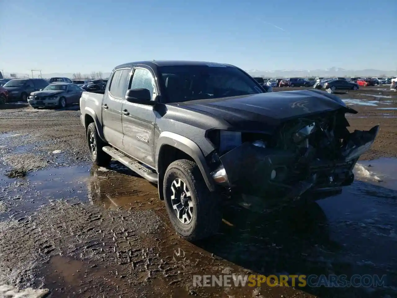 1 Photograph of a damaged car 5TFCZ5AN6LX219809 TOYOTA TACOMA 2020