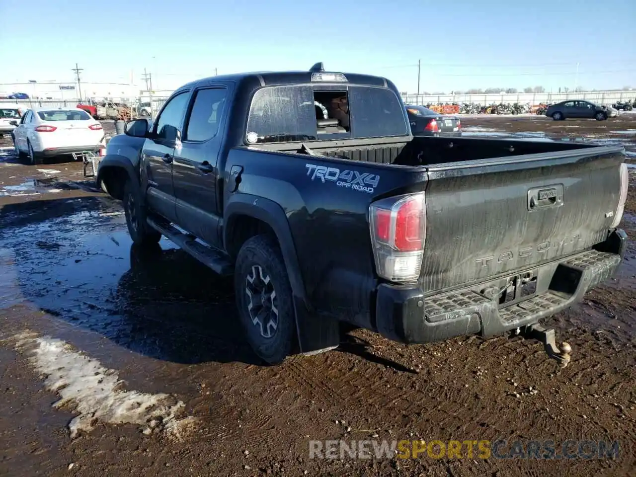 3 Photograph of a damaged car 5TFCZ5AN6LX219809 TOYOTA TACOMA 2020