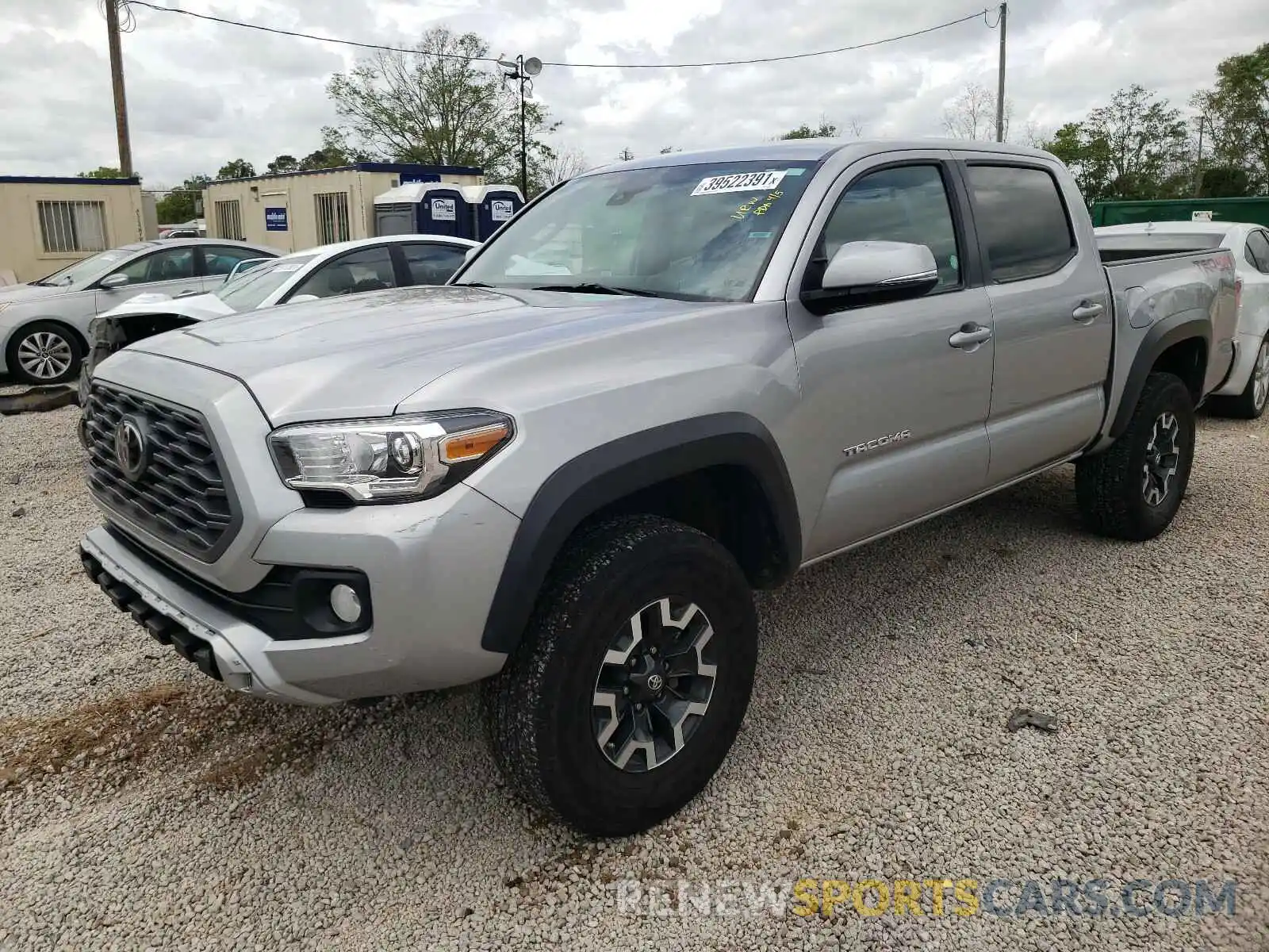 2 Photograph of a damaged car 5TFCZ5AN6LX226288 TOYOTA TACOMA 2020