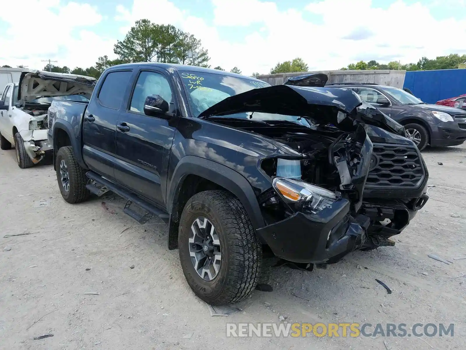 1 Photograph of a damaged car 5TFCZ5AN6LX232558 TOYOTA TACOMA 2020