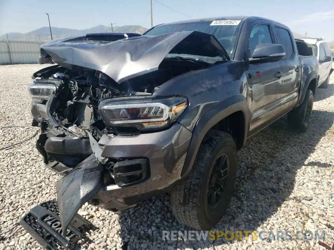 2 Photograph of a damaged car 5TFCZ5AN6LX234522 TOYOTA TACOMA 2020