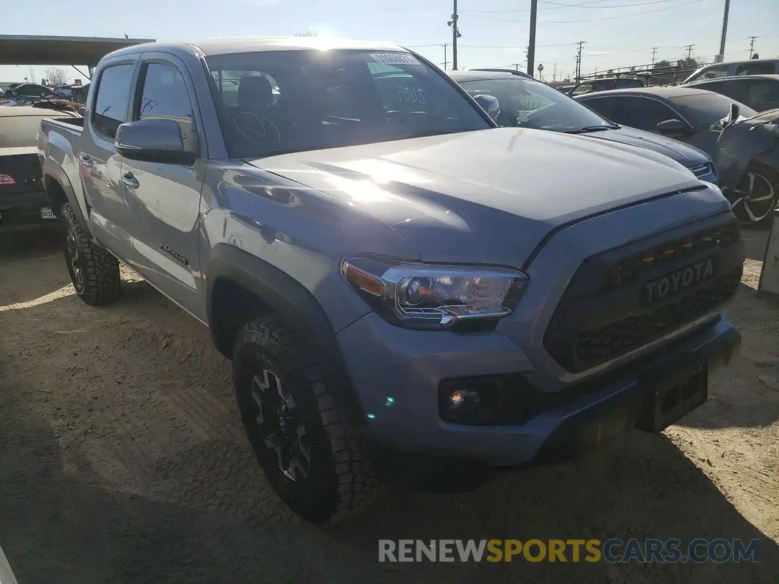 1 Photograph of a damaged car 5TFCZ5AN6LX234794 TOYOTA TACOMA 2020