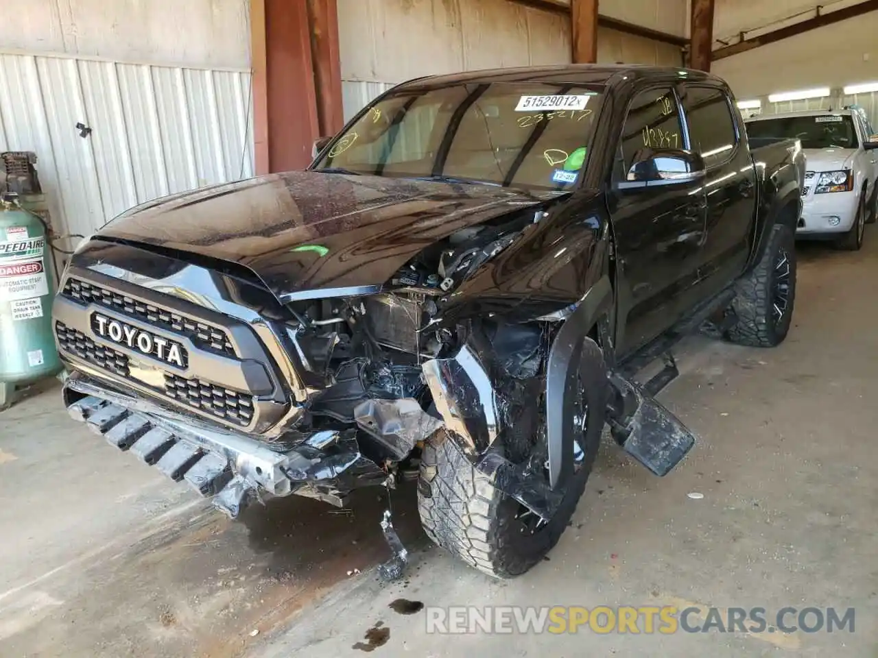 2 Photograph of a damaged car 5TFCZ5AN6LX235217 TOYOTA TACOMA 2020