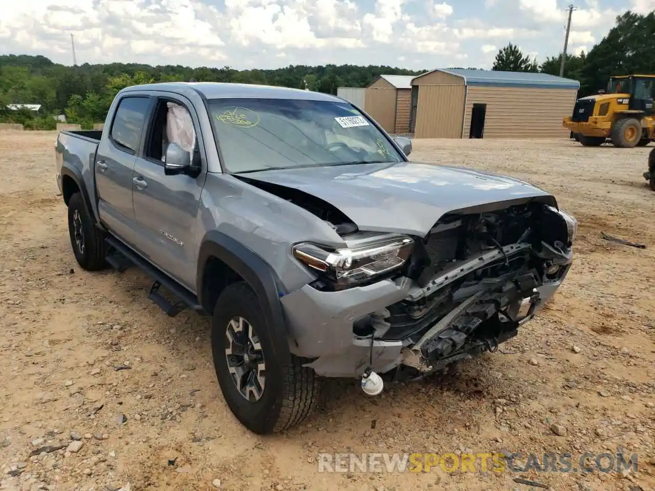 1 Photograph of a damaged car 5TFCZ5AN6LX236366 TOYOTA TACOMA 2020