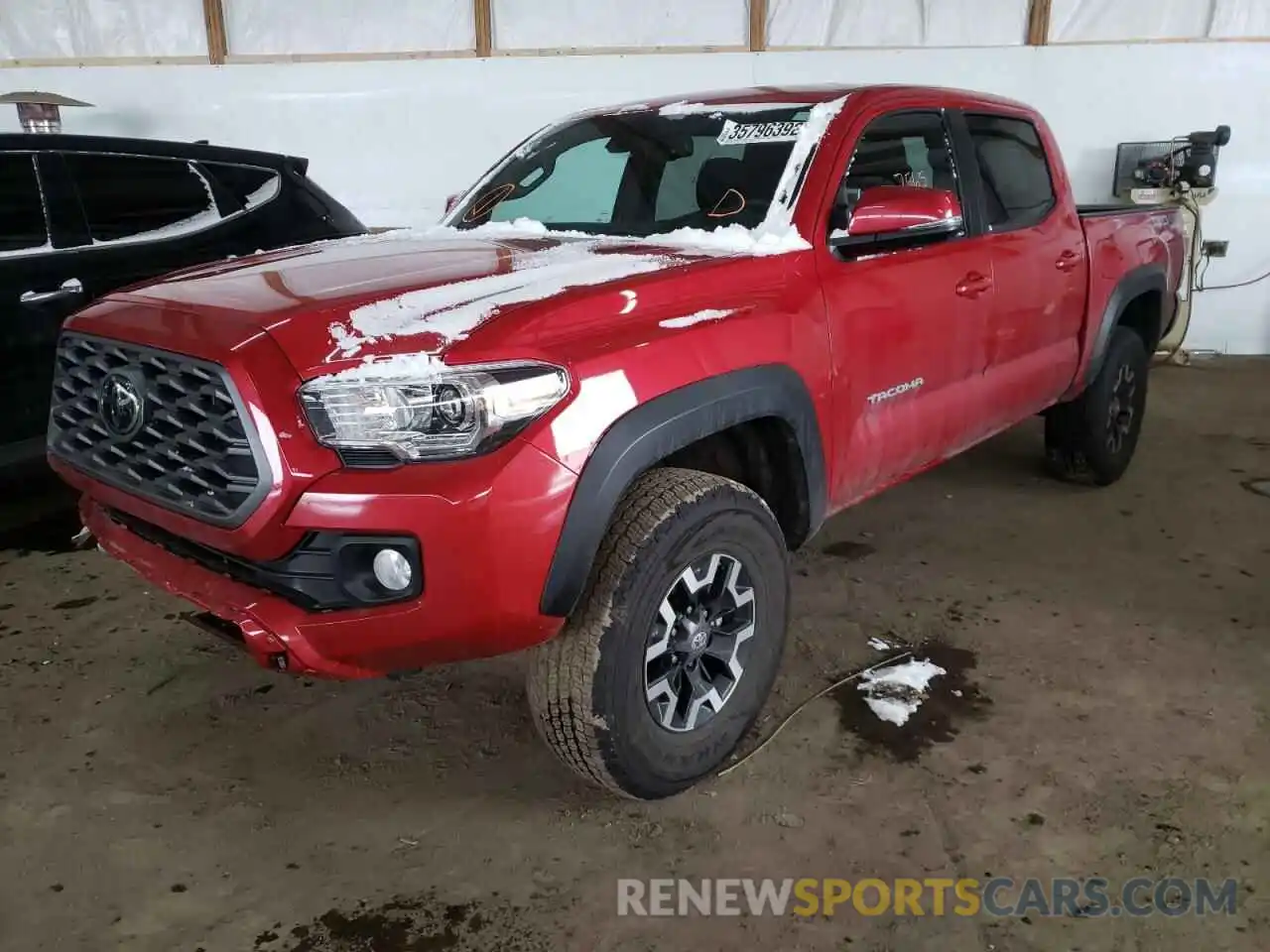 2 Photograph of a damaged car 5TFCZ5AN6LX240871 TOYOTA TACOMA 2020