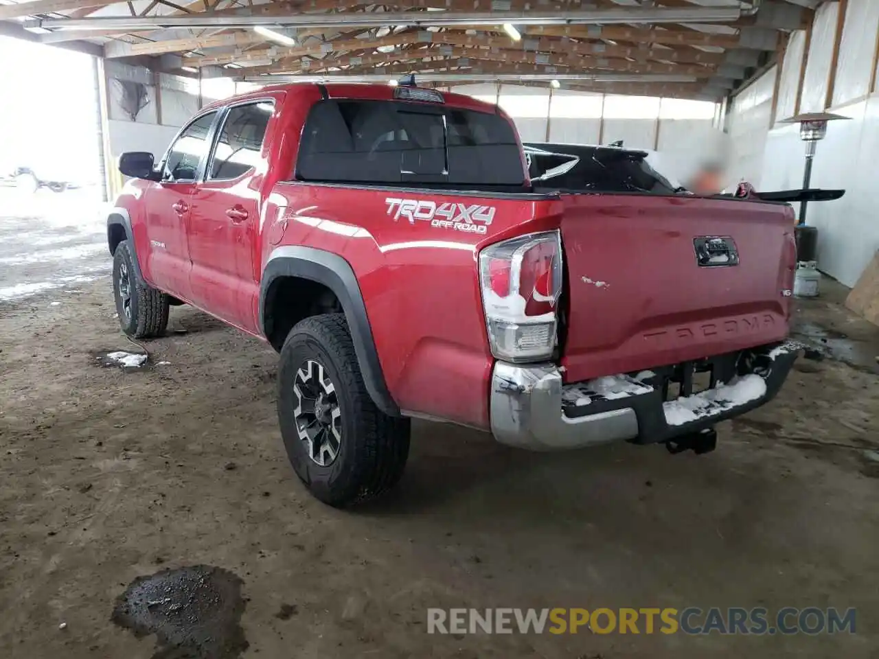 3 Photograph of a damaged car 5TFCZ5AN6LX240871 TOYOTA TACOMA 2020