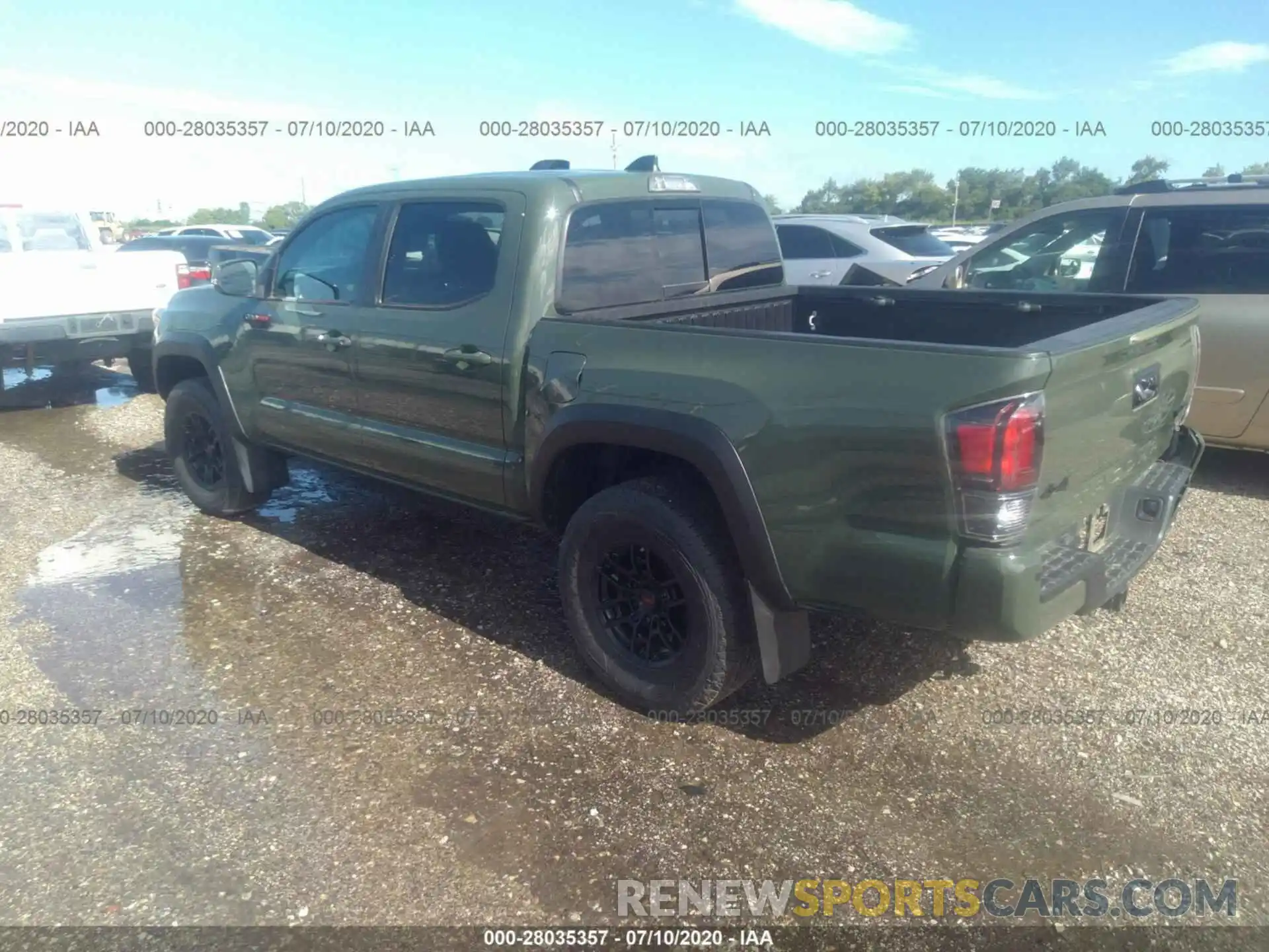 3 Photograph of a damaged car 5TFCZ5AN7LX212870 TOYOTA TACOMA 2020