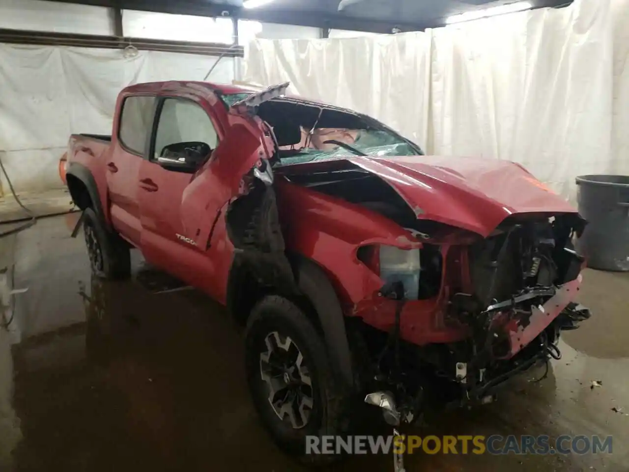 1 Photograph of a damaged car 5TFCZ5AN7LX217762 TOYOTA TACOMA 2020