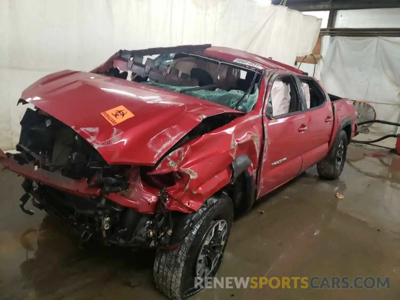 9 Photograph of a damaged car 5TFCZ5AN7LX217762 TOYOTA TACOMA 2020