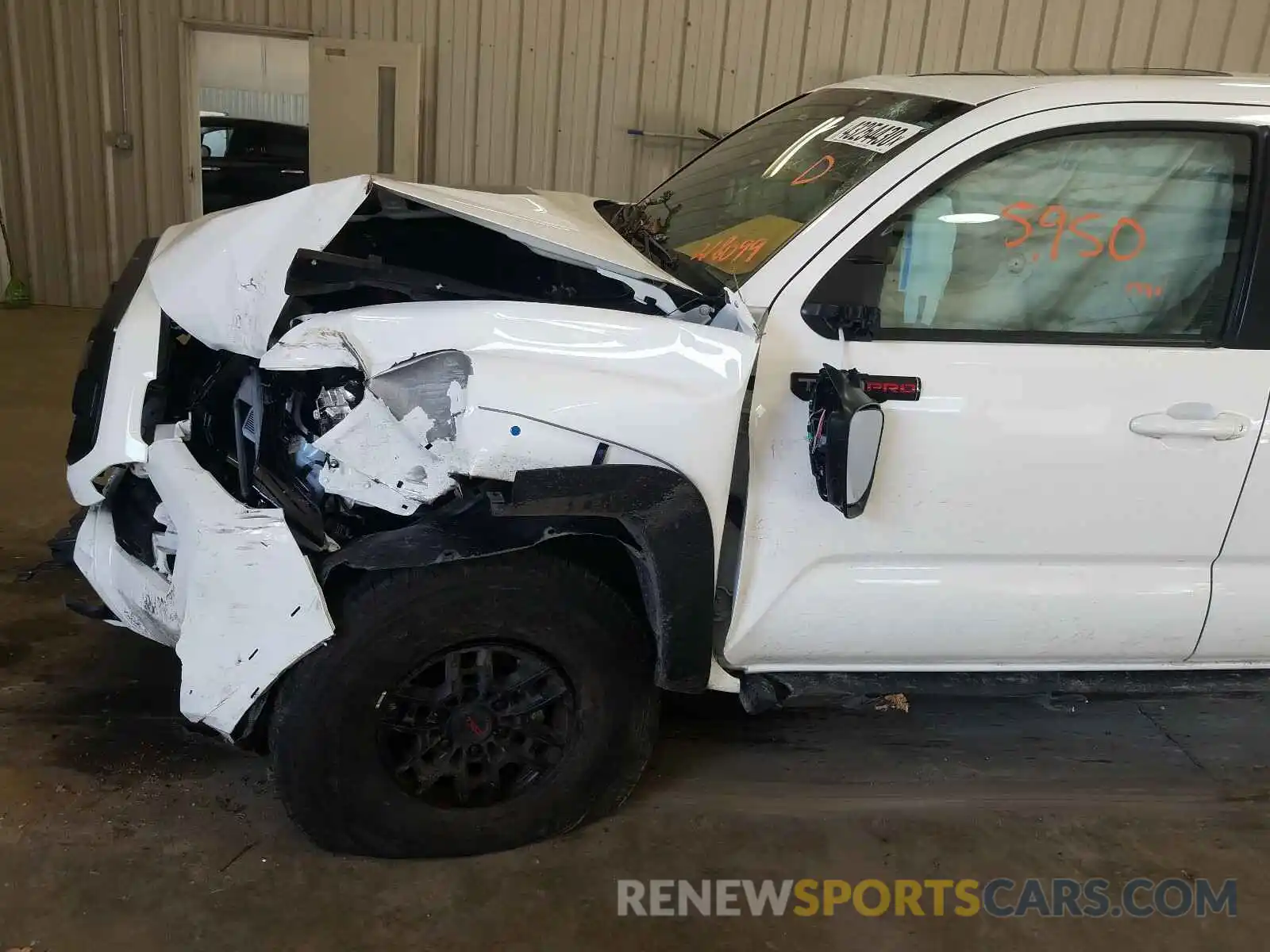 9 Photograph of a damaged car 5TFCZ5AN7LX218099 TOYOTA TACOMA 2020