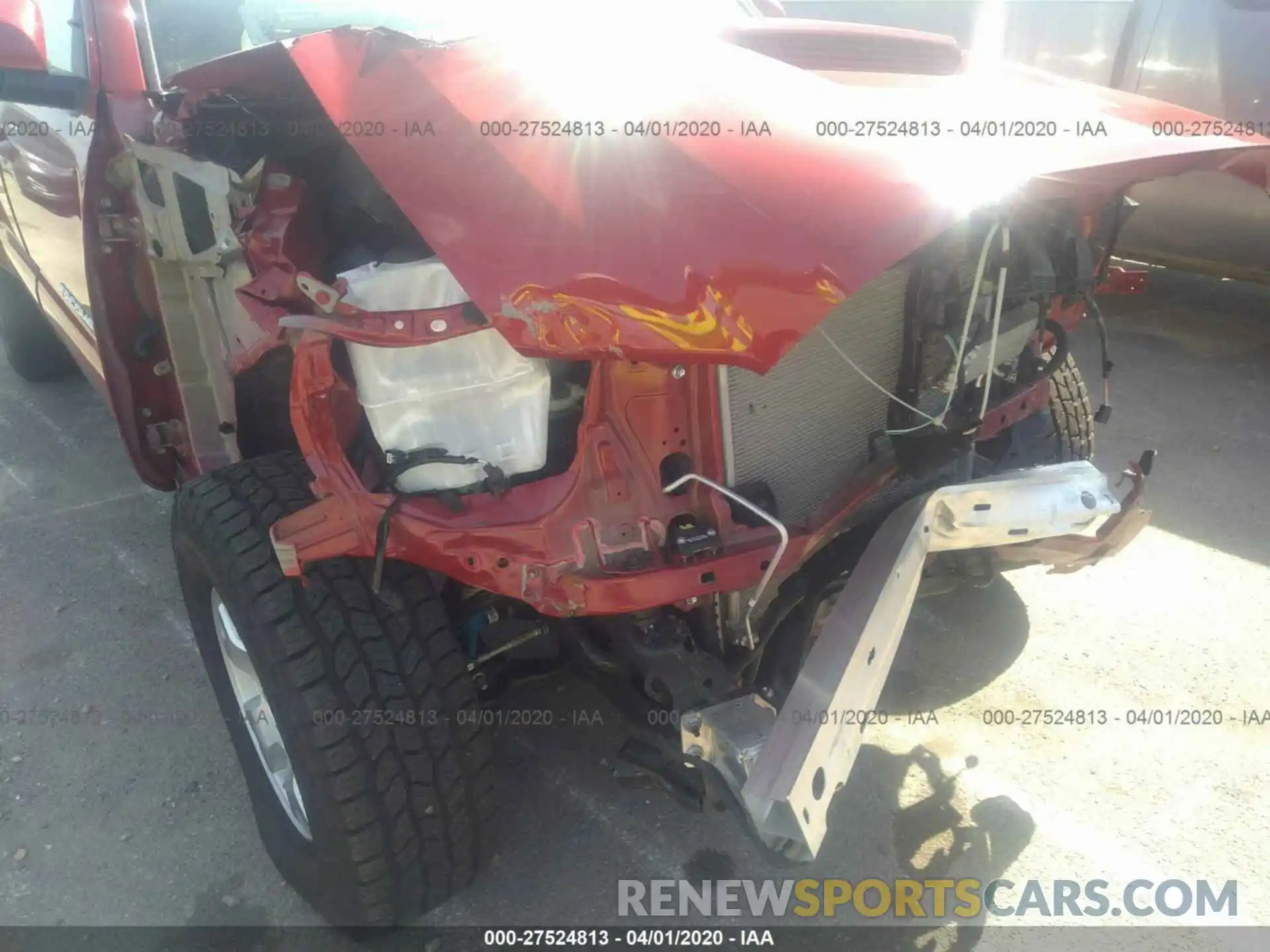 6 Photograph of a damaged car 5TFCZ5AN7LX218149 TOYOTA TACOMA 2020