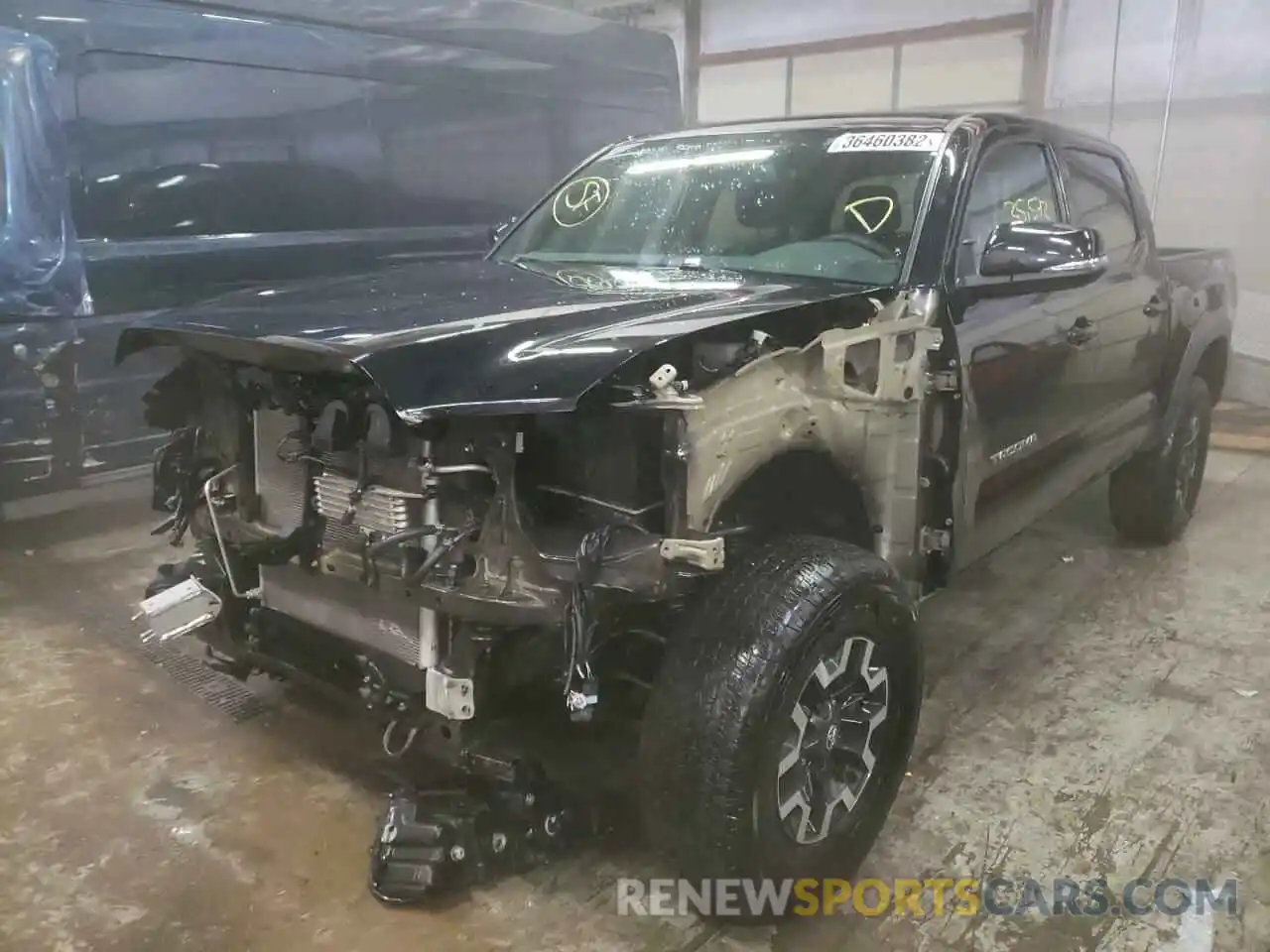 2 Photograph of a damaged car 5TFCZ5AN7LX227188 TOYOTA TACOMA 2020