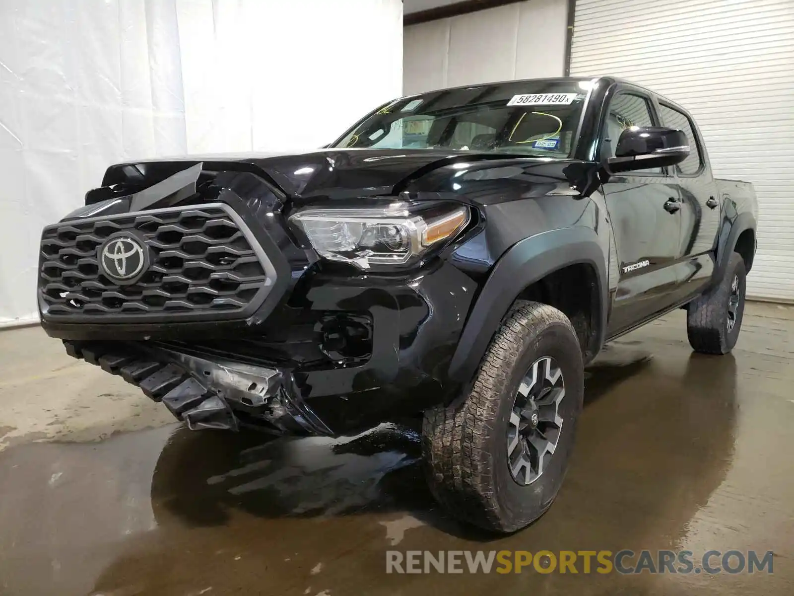 2 Photograph of a damaged car 5TFCZ5AN7LX230706 TOYOTA TACOMA 2020