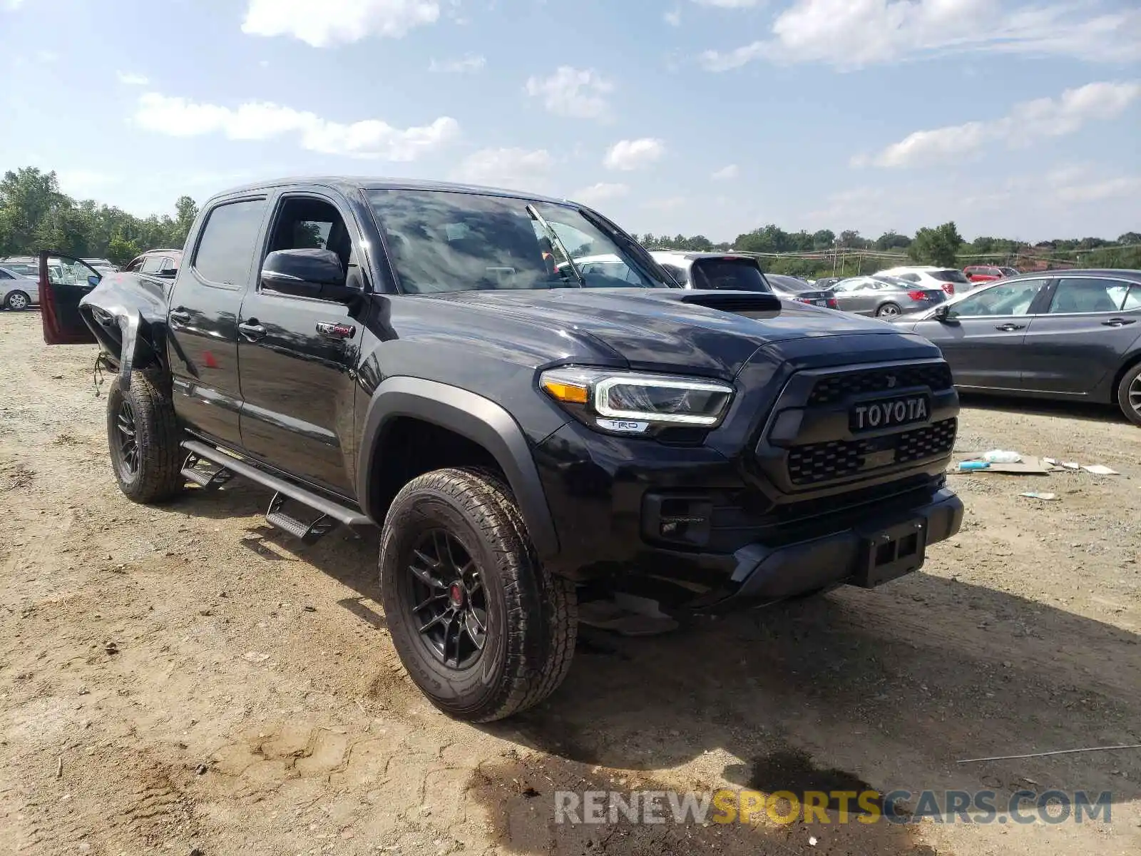 1 Photograph of a damaged car 5TFCZ5AN7LX235873 TOYOTA TACOMA 2020