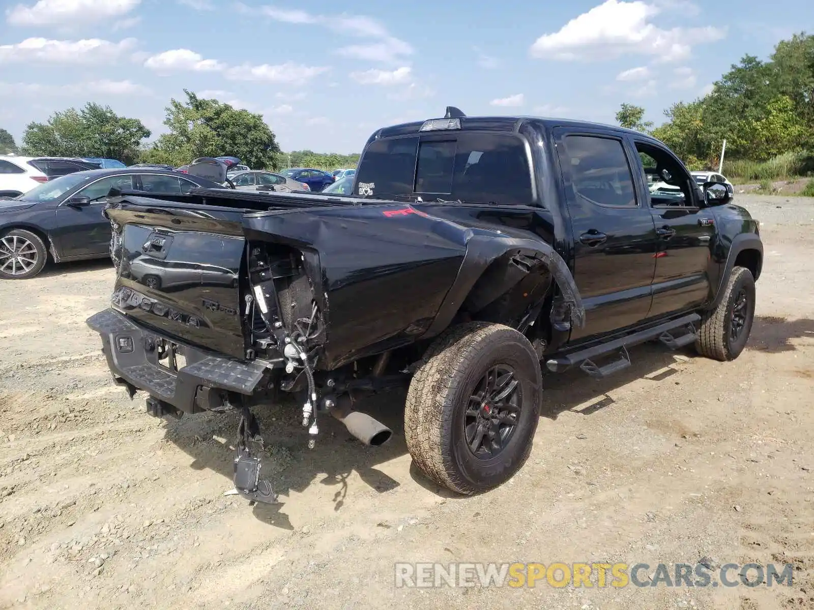 4 Photograph of a damaged car 5TFCZ5AN7LX235873 TOYOTA TACOMA 2020