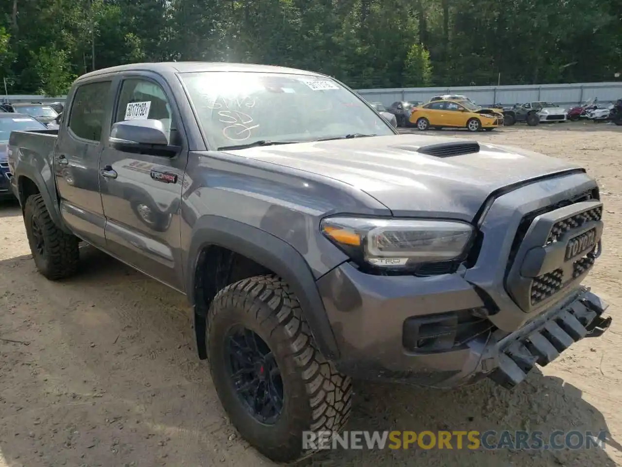 1 Photograph of a damaged car 5TFCZ5AN7LX236716 TOYOTA TACOMA 2020