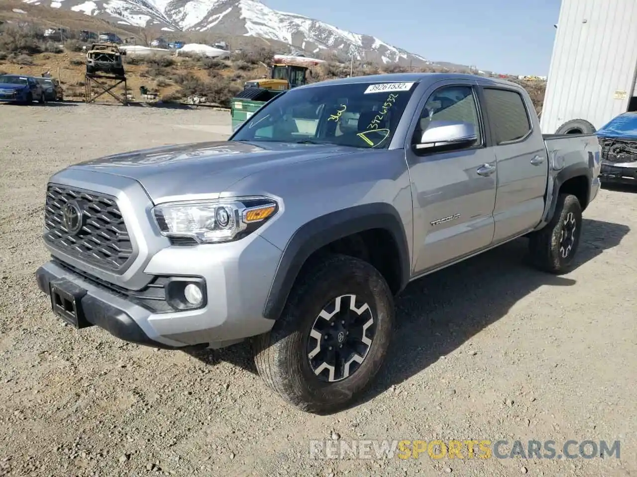 2 Photograph of a damaged car 5TFCZ5AN7LX239485 TOYOTA TACOMA 2020