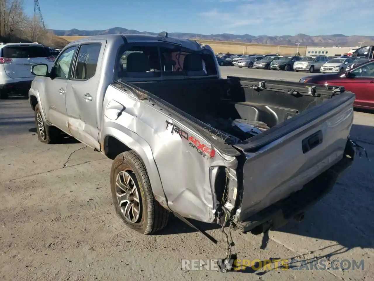 3 Photograph of a damaged car 5TFCZ5AN7LX239986 TOYOTA TACOMA 2020