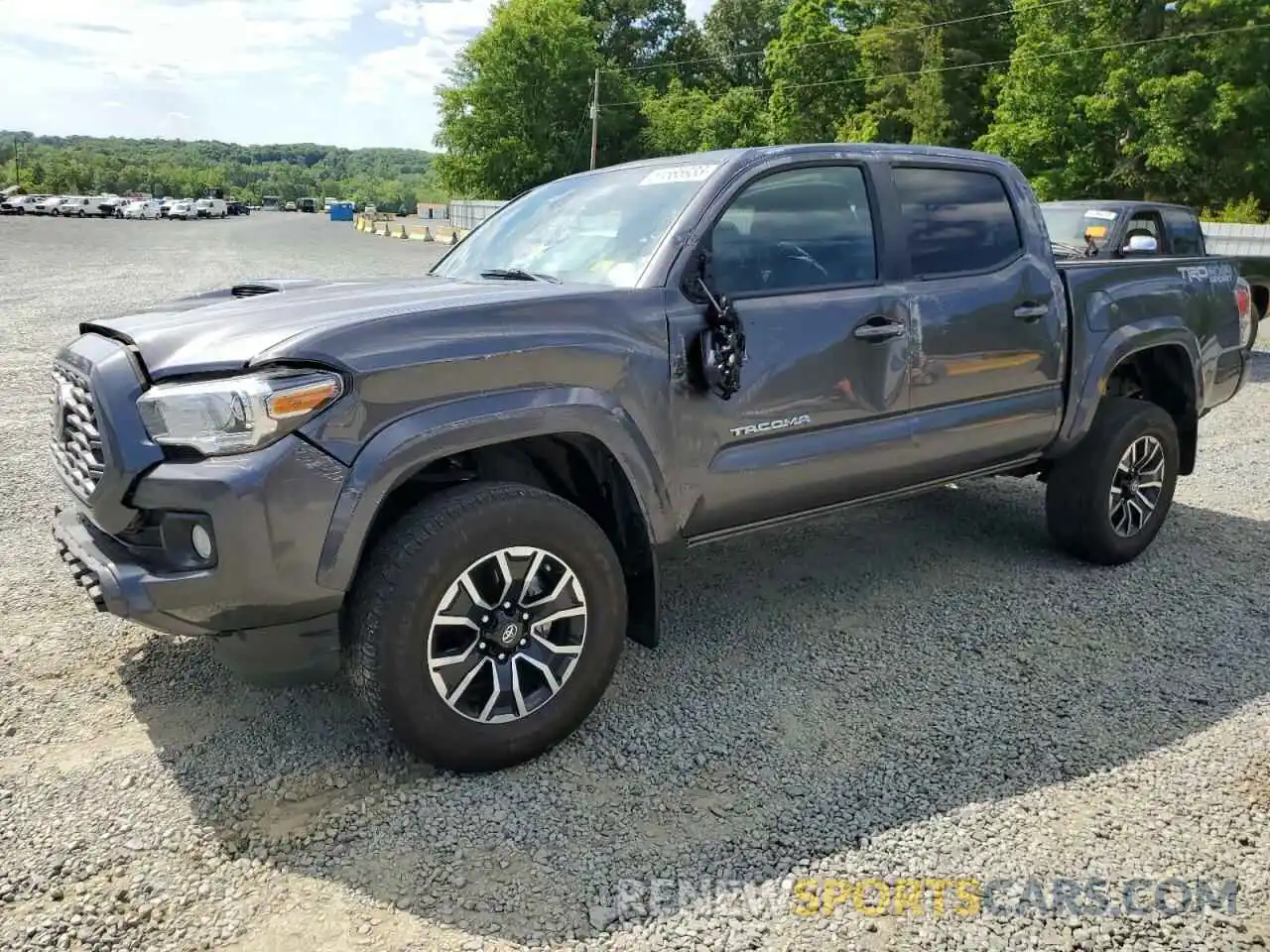 1 Photograph of a damaged car 5TFCZ5AN7LX240314 TOYOTA TACOMA 2020