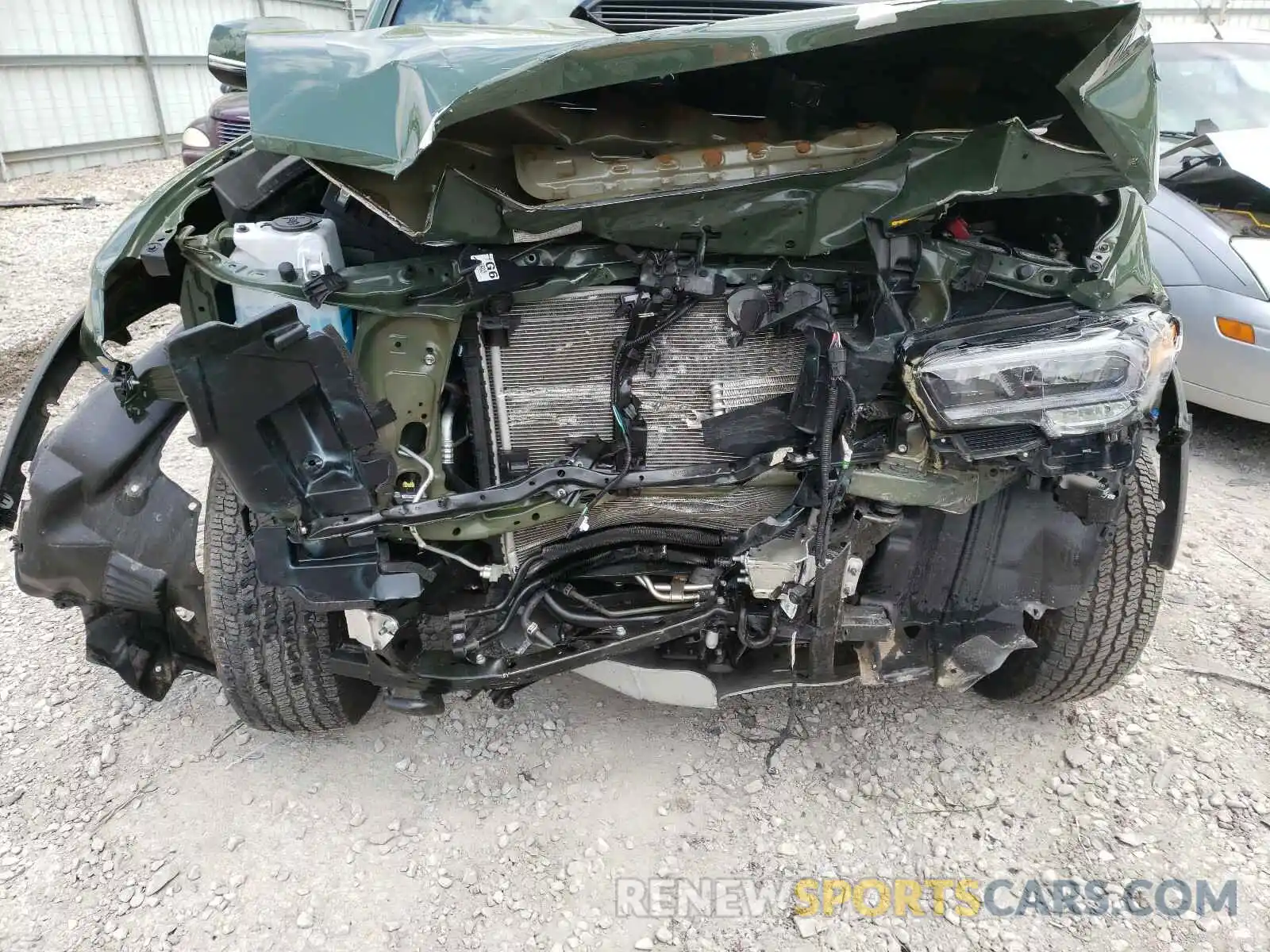 9 Photograph of a damaged car 5TFCZ5AN8LX214918 TOYOTA TACOMA 2020