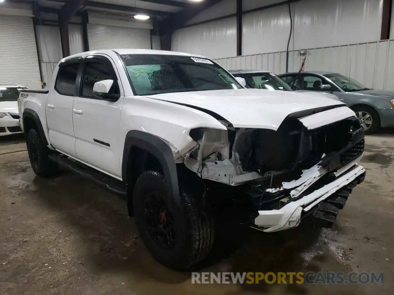 1 Photograph of a damaged car 5TFCZ5AN8LX222128 TOYOTA TACOMA 2020