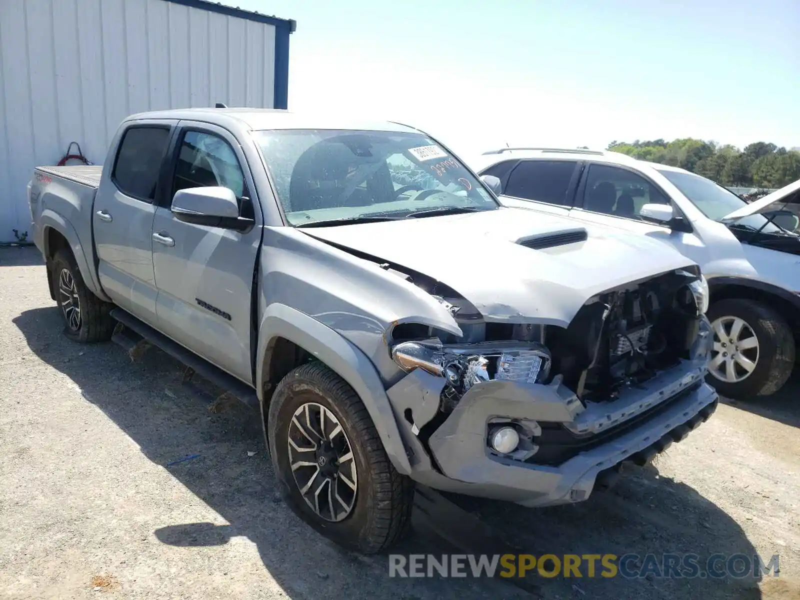 1 Photograph of a damaged car 5TFCZ5AN8LX227751 TOYOTA TACOMA 2020