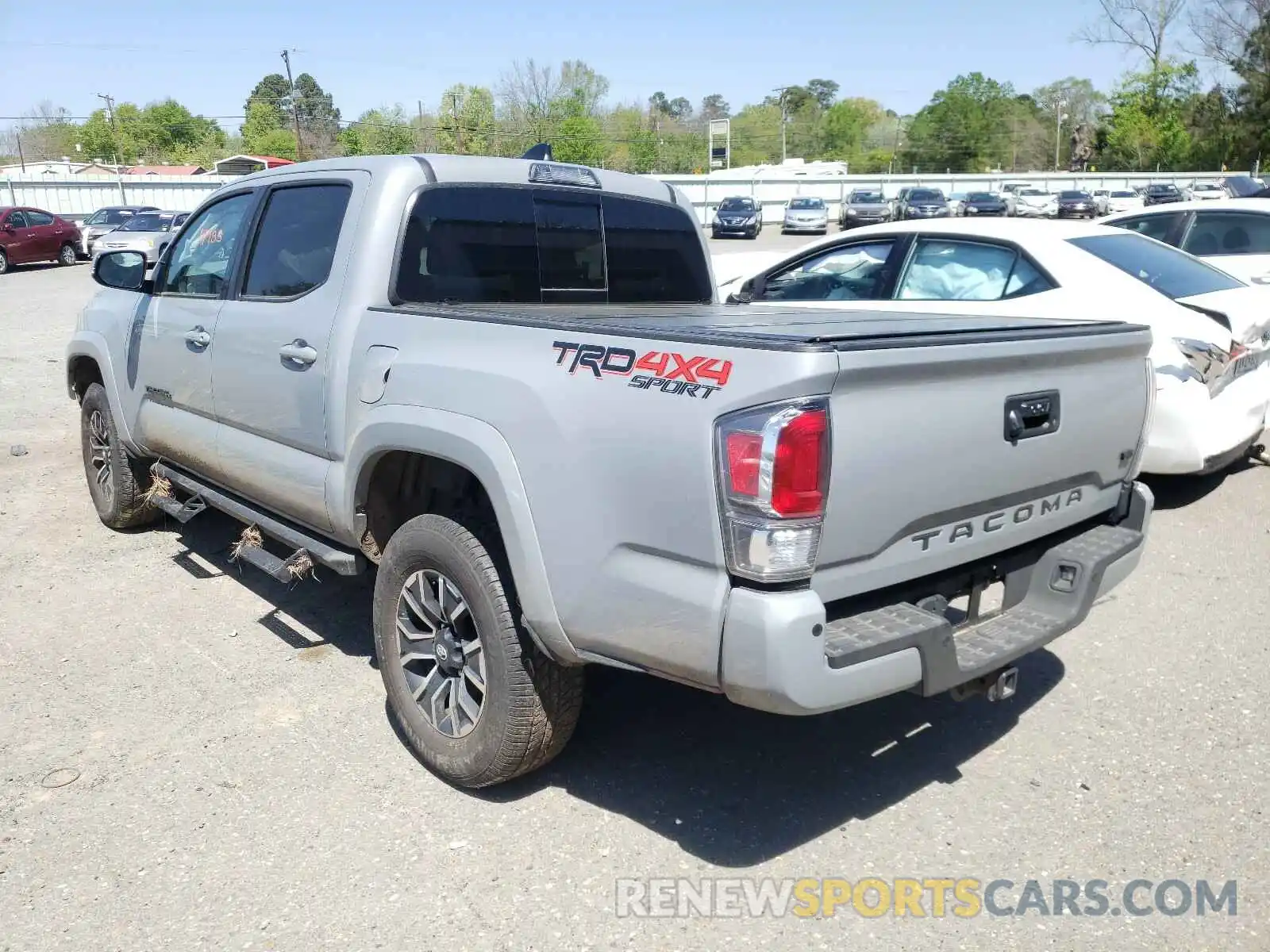 3 Photograph of a damaged car 5TFCZ5AN8LX227751 TOYOTA TACOMA 2020