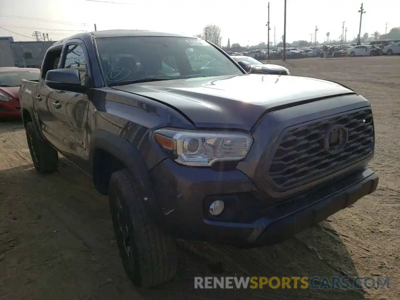 1 Photograph of a damaged car 5TFCZ5AN8LX230181 TOYOTA TACOMA 2020