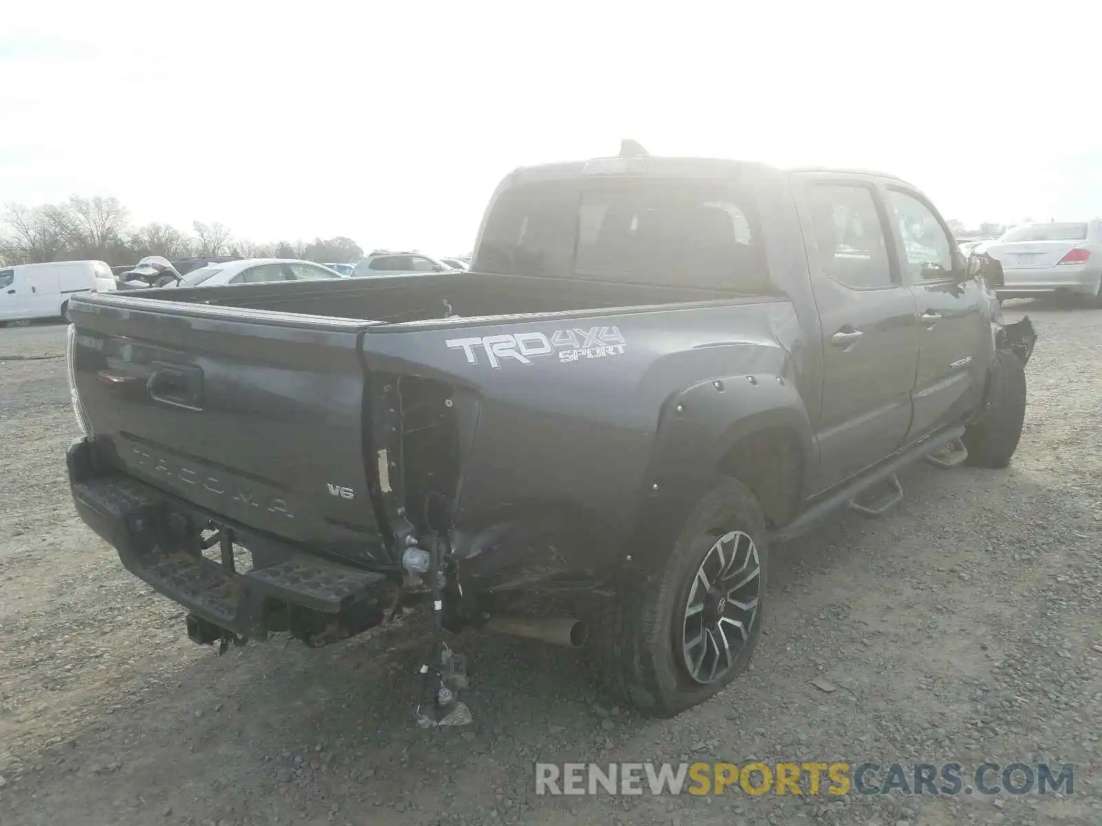 4 Photograph of a damaged car 5TFCZ5AN8LX233873 TOYOTA TACOMA 2020