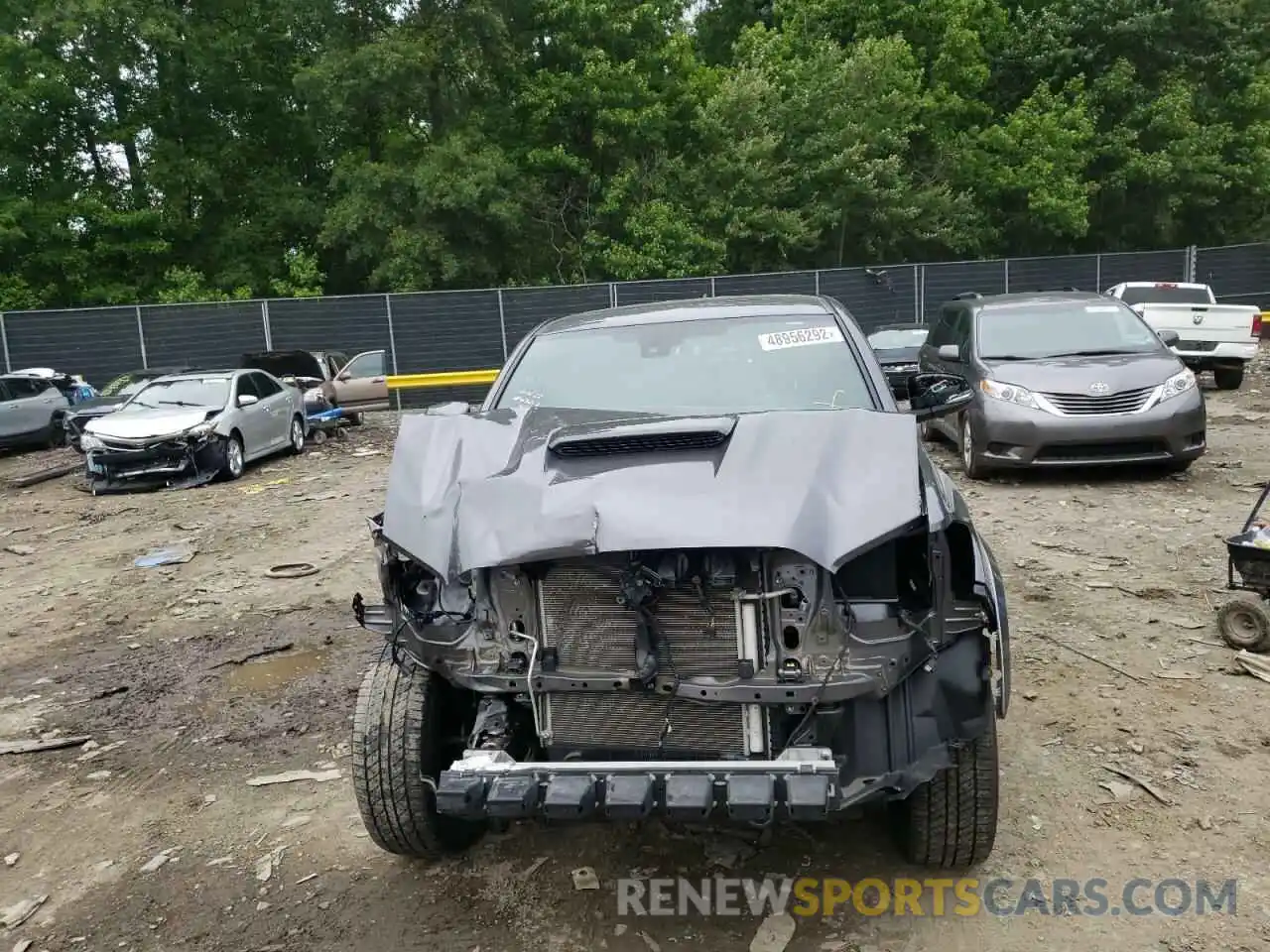 9 Photograph of a damaged car 5TFCZ5AN8LX238703 TOYOTA TACOMA 2020