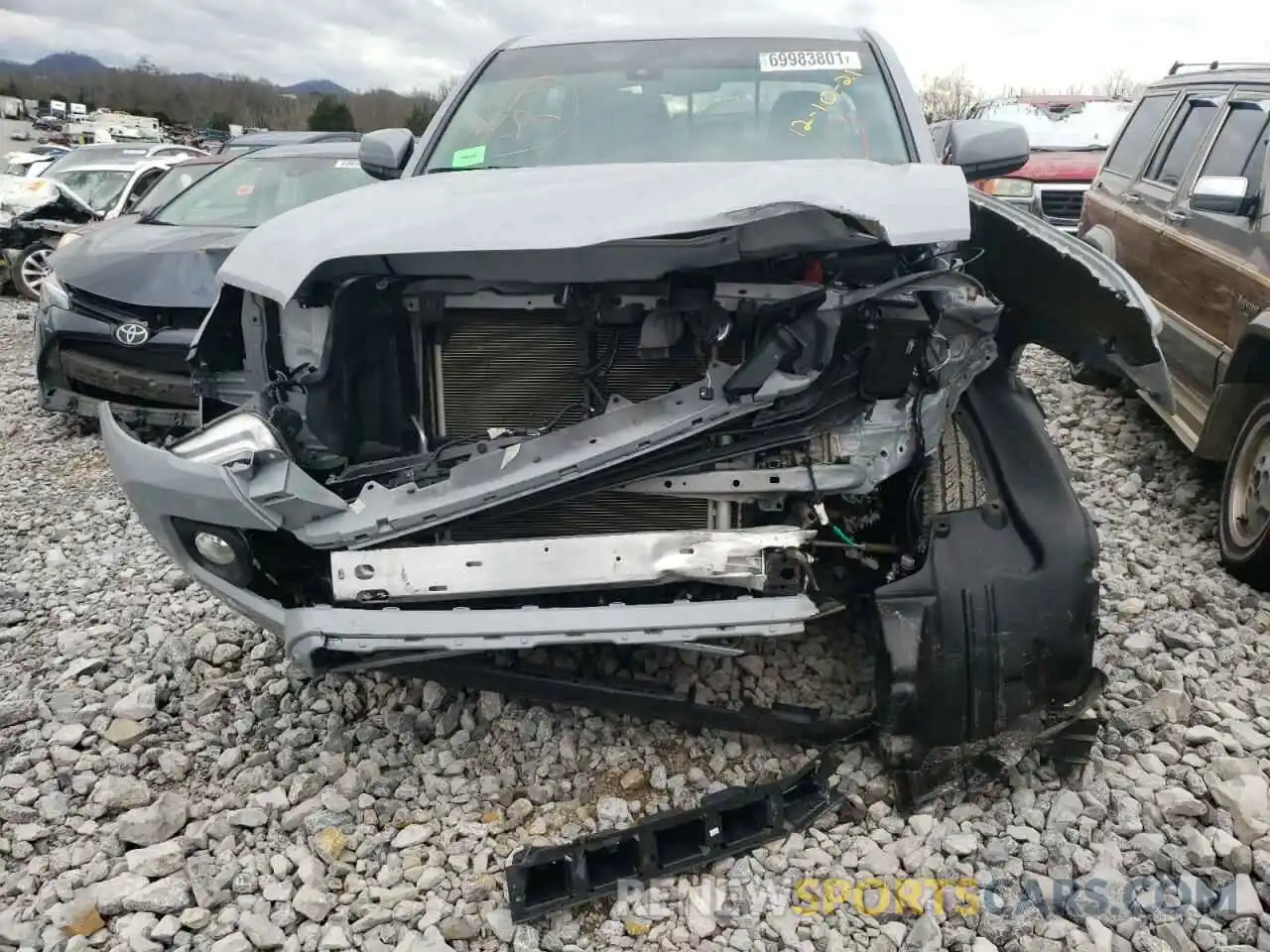 9 Photograph of a damaged car 5TFCZ5AN8LX243464 TOYOTA TACOMA 2020