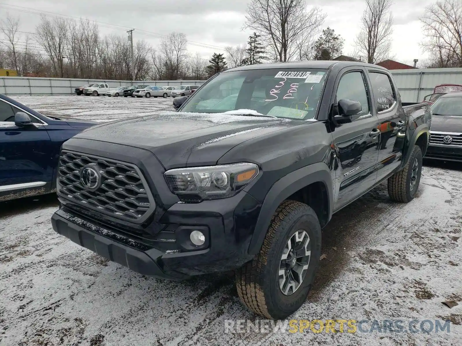 2 Photograph of a damaged car 5TFCZ5AN9LX213521 TOYOTA TACOMA 2020