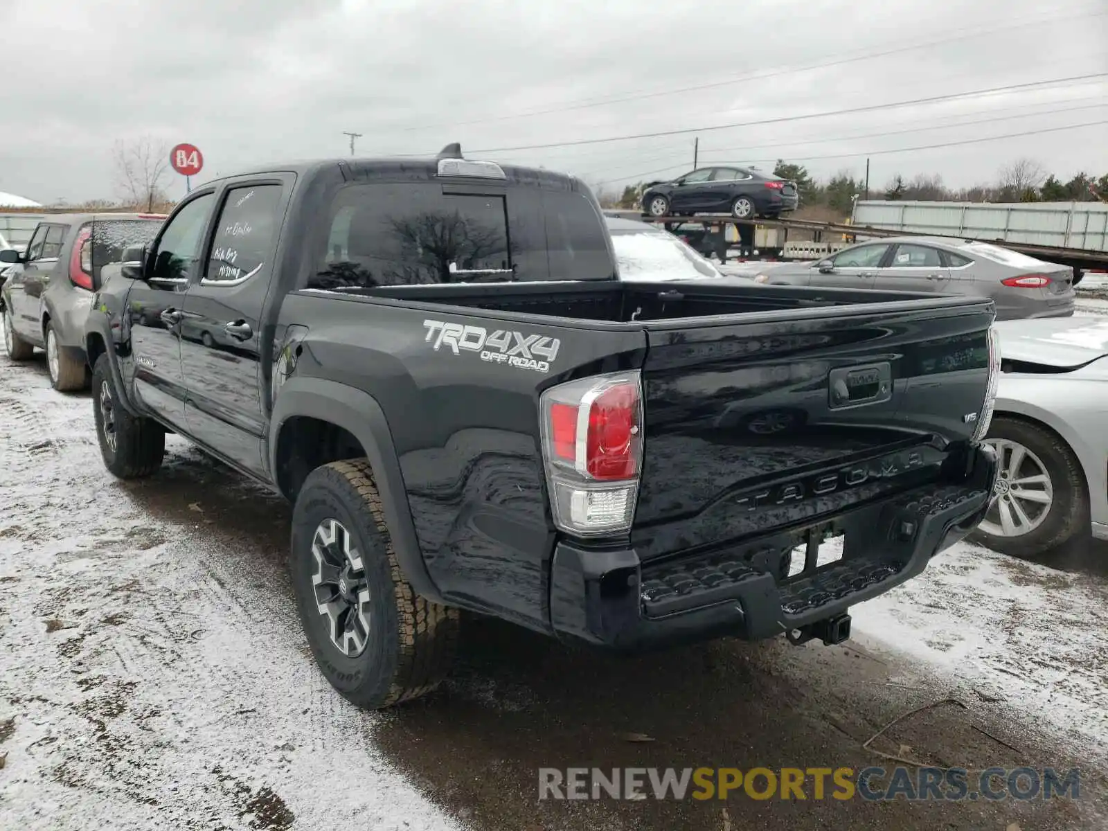 3 Photograph of a damaged car 5TFCZ5AN9LX213521 TOYOTA TACOMA 2020