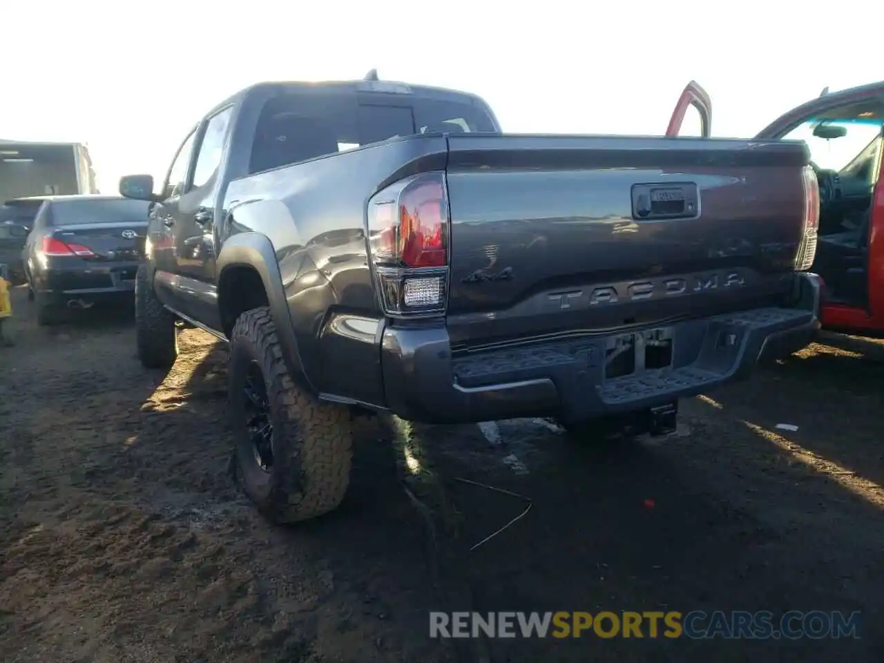 3 Photograph of a damaged car 5TFCZ5AN9LX215463 TOYOTA TACOMA 2020