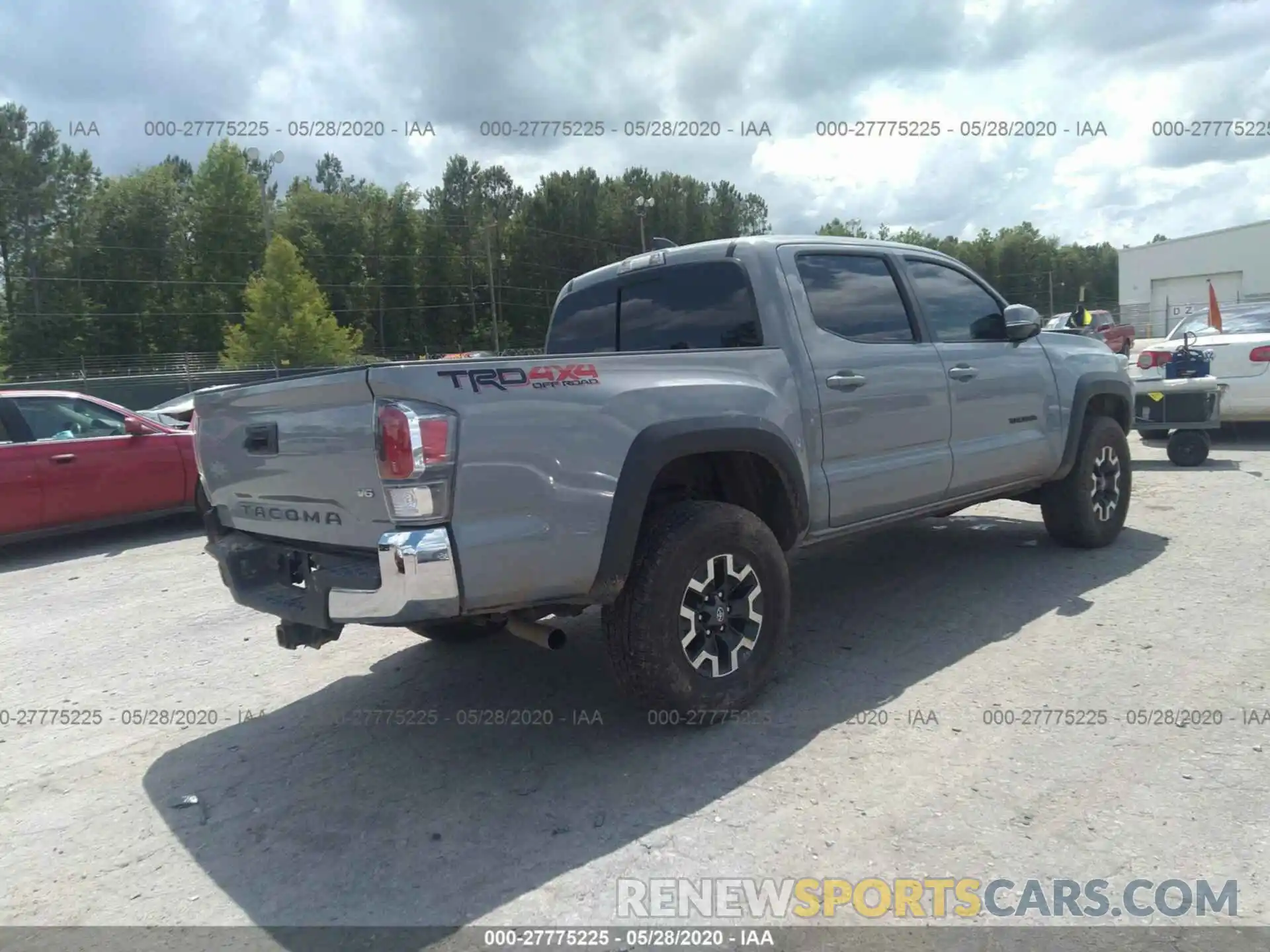 4 Photograph of a damaged car 5TFCZ5AN9LX219741 TOYOTA TACOMA 2020