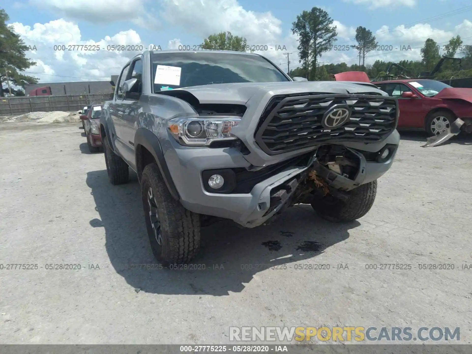 6 Photograph of a damaged car 5TFCZ5AN9LX219741 TOYOTA TACOMA 2020