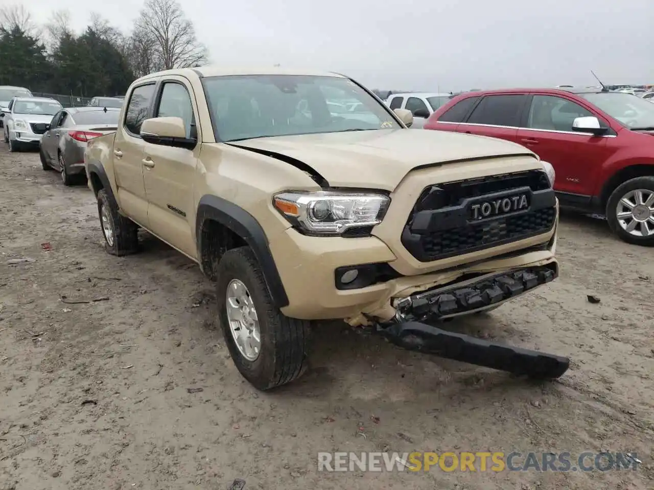 1 Photograph of a damaged car 5TFCZ5AN9LX230853 TOYOTA TACOMA 2020