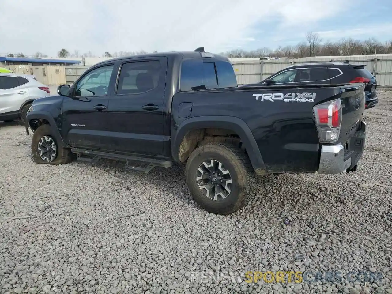 2 Photograph of a damaged car 5TFCZ5AN9LX233414 TOYOTA TACOMA 2020