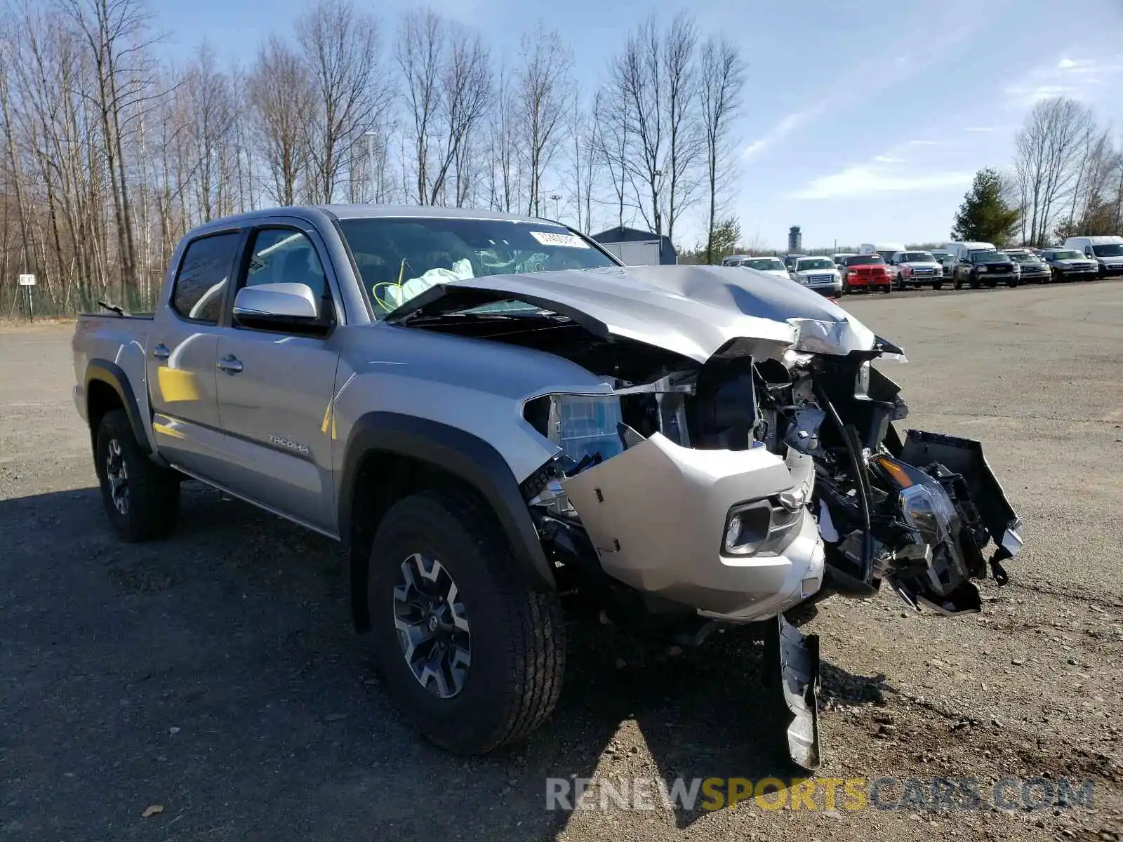 1 Photograph of a damaged car 5TFCZ5AN9LX234479 TOYOTA TACOMA 2020